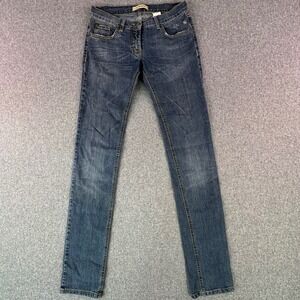 See by Chloe Jeans Womens 27 LQ 108 01 Blue Slim Leg Low Rise Stretch Denim